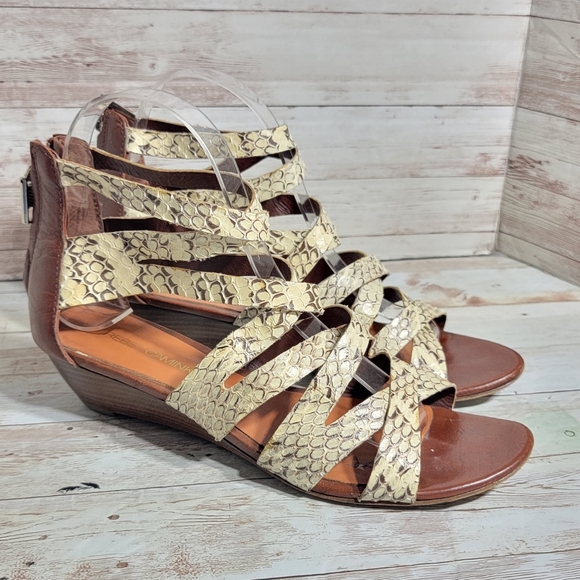 Rebecca Minkoff Apolline Strappy Sandals in Silver main image 1